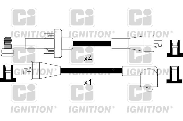 QUINTON HAZELL Süütesüsteemikomplekt XC1067